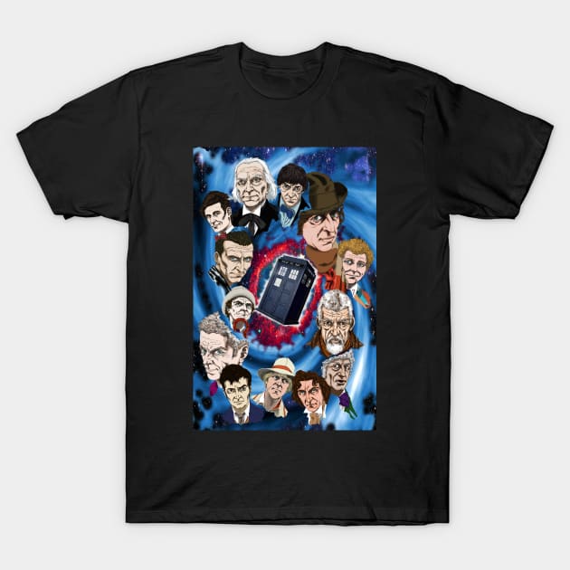 Dr. Who Homage T-Shirt by ArtofBREED